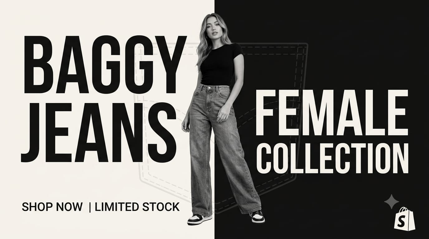 Women's Baggy Jeans Collection | Trendy Oversized Denim for Every Style